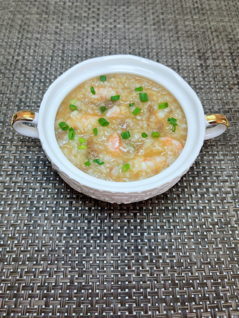 Shrimp and Beef Congee