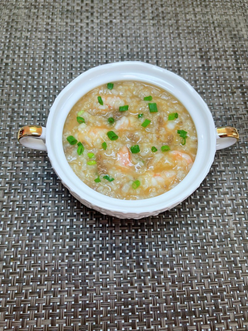 Shrimp and Beef Congee