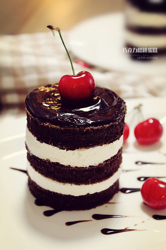 Chocolate Cherry Cake