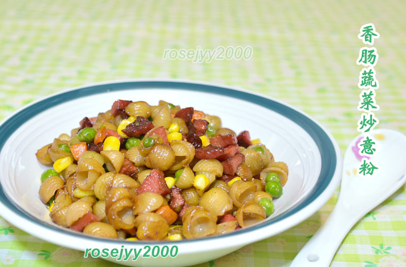 Sausage and Vegetable Stir-Fry Pasta