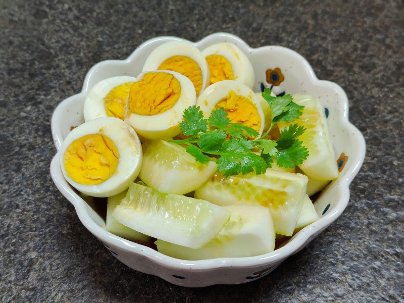 Cucumber and Egg Salad