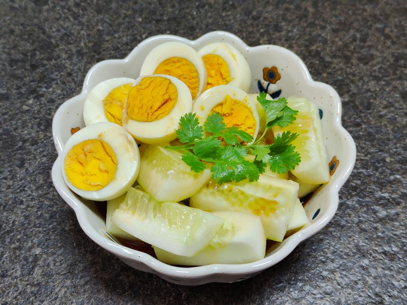 Cucumber and Egg Salad