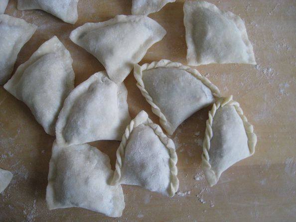 Fried Triangles Preparation Steps