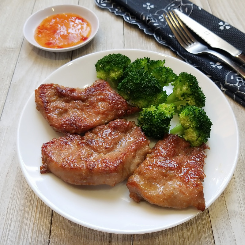 Lemongrass Pork Chops