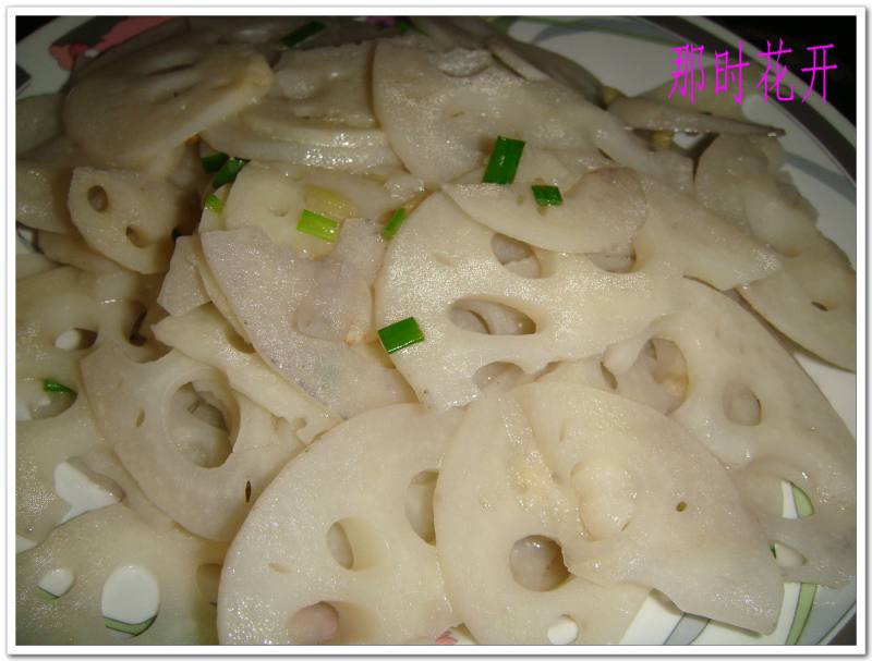 Stir-Fried Lotus Root Slices