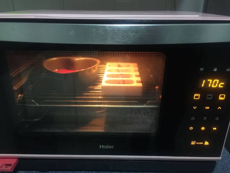 Steps for Making Hazelnut Chocolate Cake for Valentine's Day