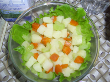 Steps to Make Veggie Salad