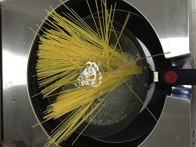 Spaghetti Cooking Steps