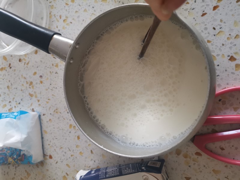 Steps for Making Double Skin Milk