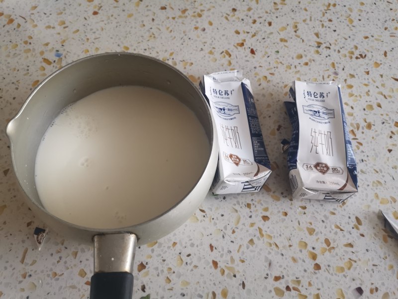 Steps for Making Double Skin Milk