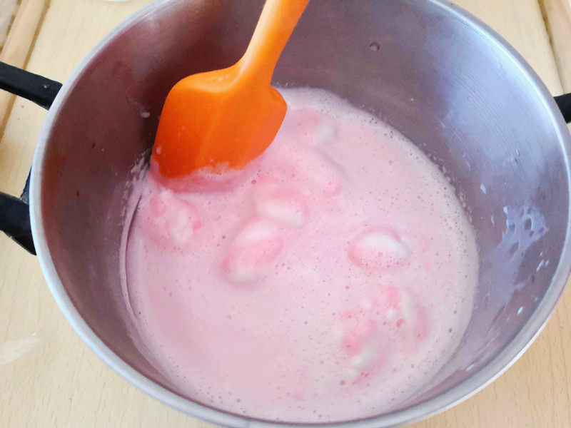 Steps to Make Cotton Candy Ice Cream