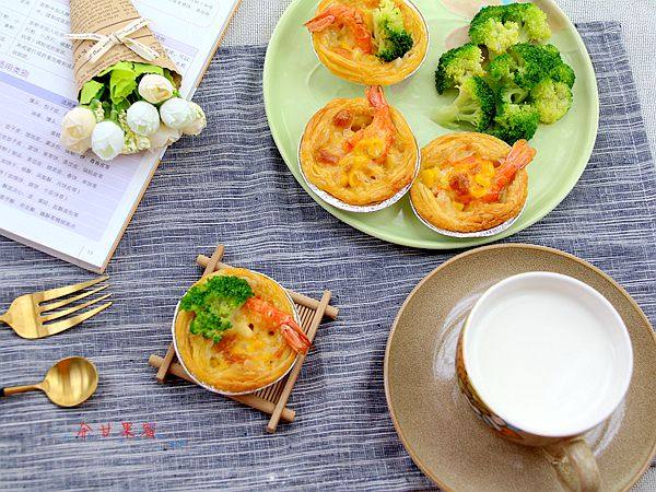 Fresh Shrimp Cheese Tart