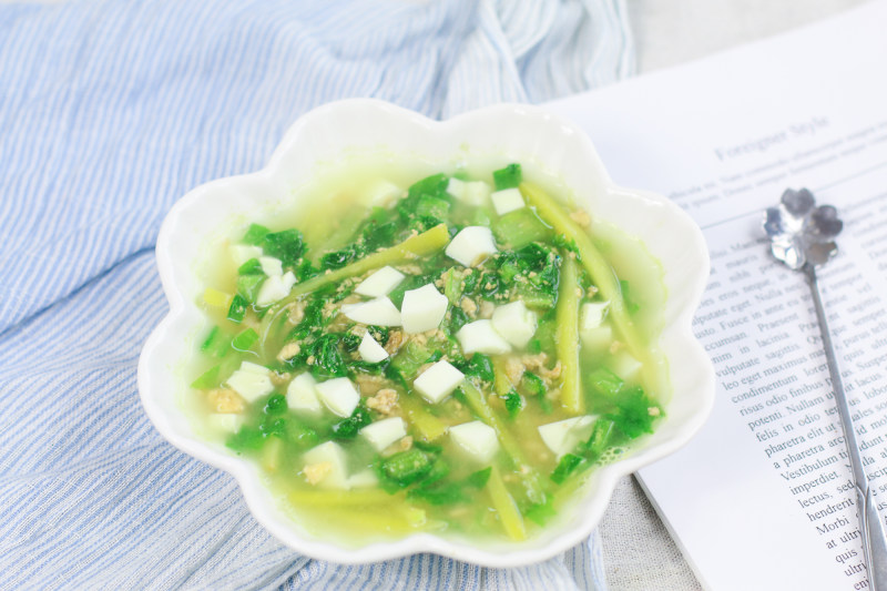 Chinese Spinach in Superior Broth