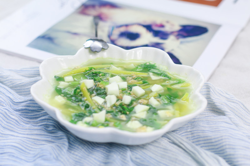 Chinese Spinach in Superior Broth