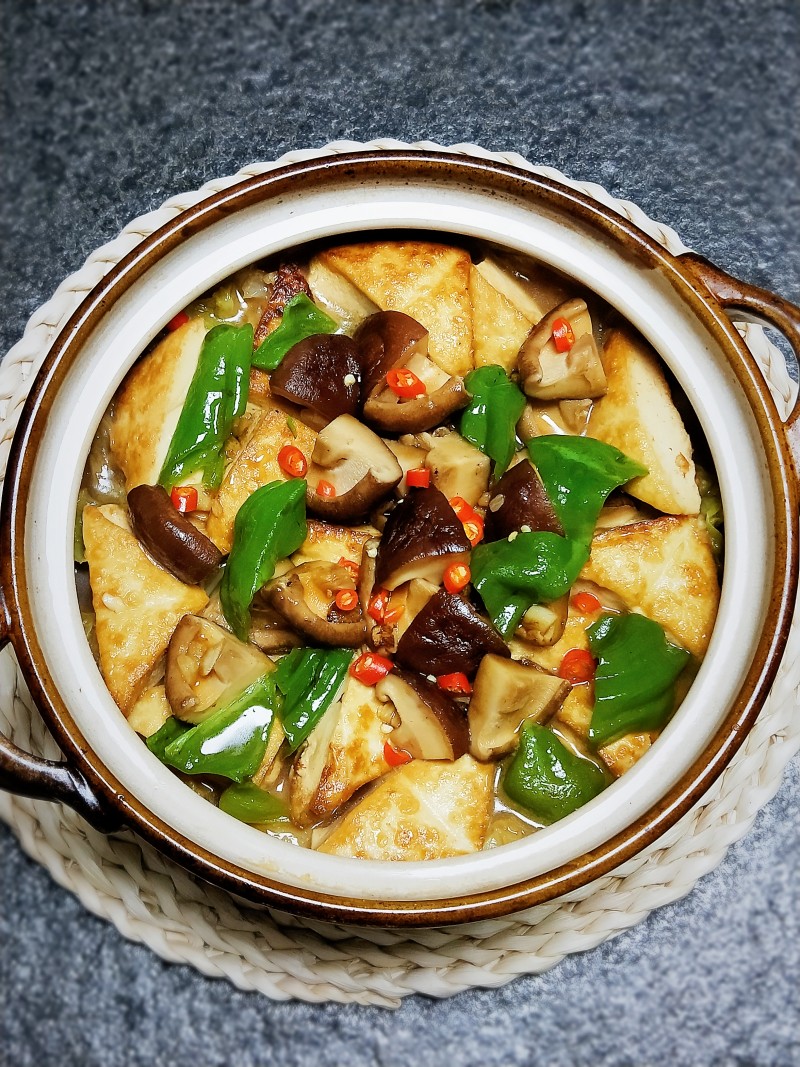 Steps for Making Tofu Stew with Mixed Vegetables