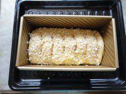 Steps for Making Oat Toast Bread