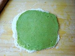 Delicious Snack - Yam Green Tea Cake - Step by Step