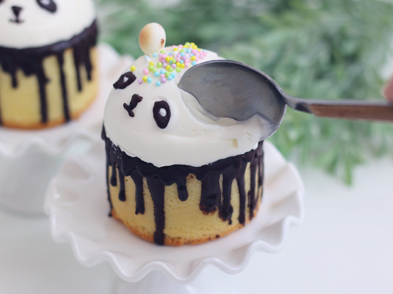 Panda Ice Cream Cake