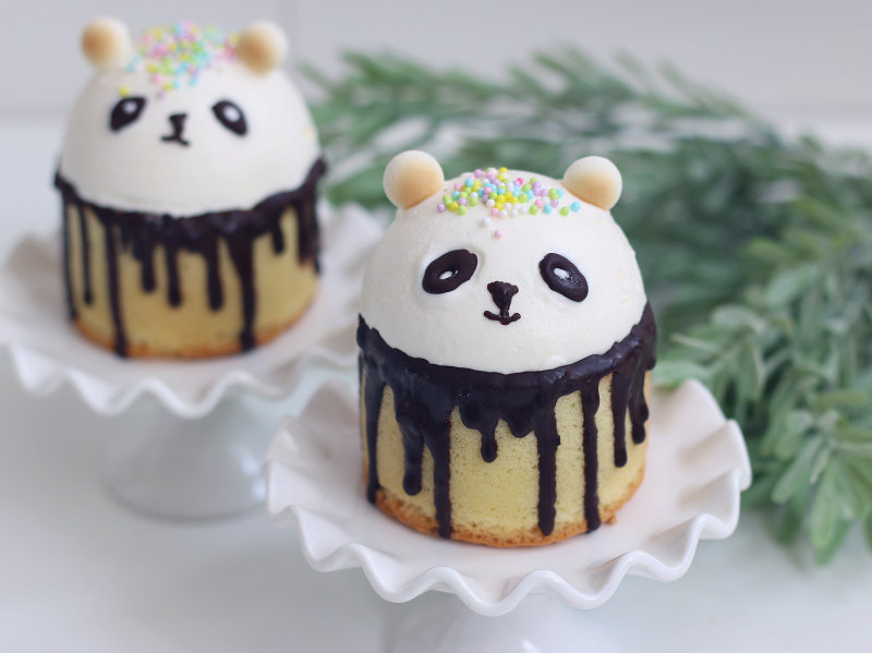 Panda Ice Cream Cake