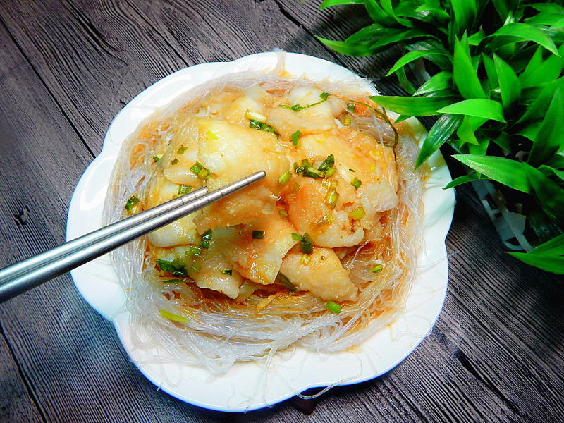 【Henan】Steamed Fish Slices with Vermicelli Cooking Steps