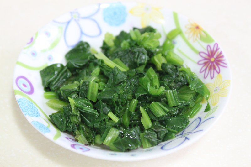 Steps for Making Beef and Spinach Congee