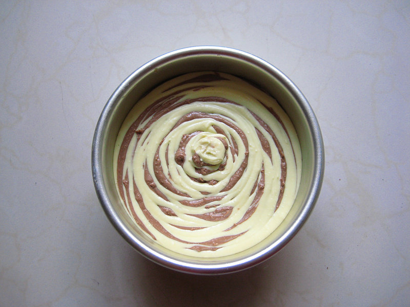 Zebra Cheesecake Making Steps