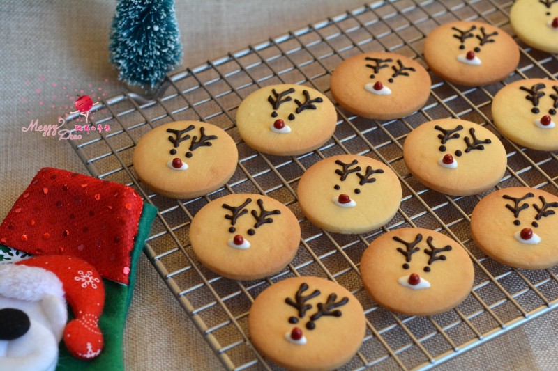 Christmas Reindeer Cookies