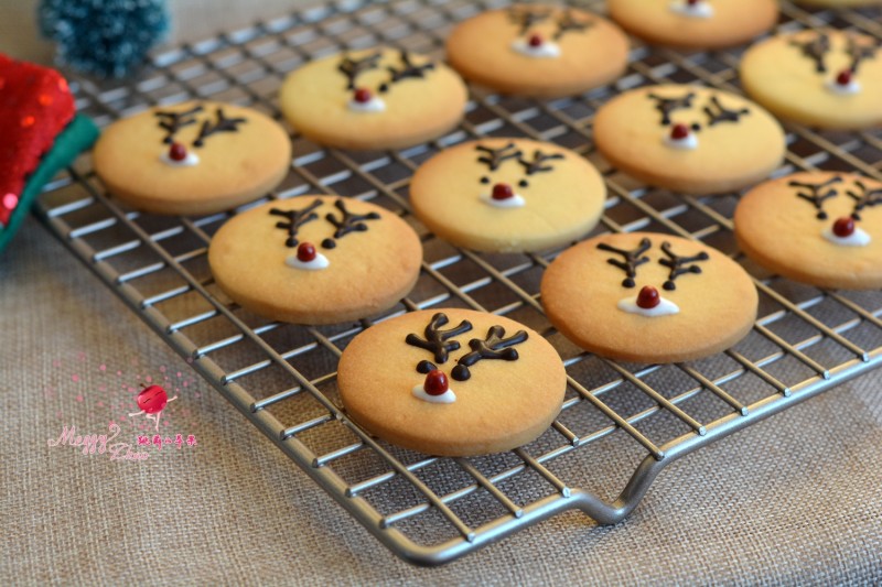 Christmas Reindeer Cookies