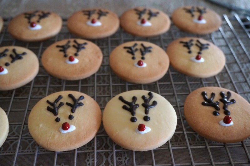 Steps to Make Christmas Reindeer Cookies