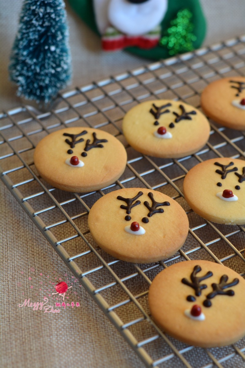 Christmas Reindeer Cookies