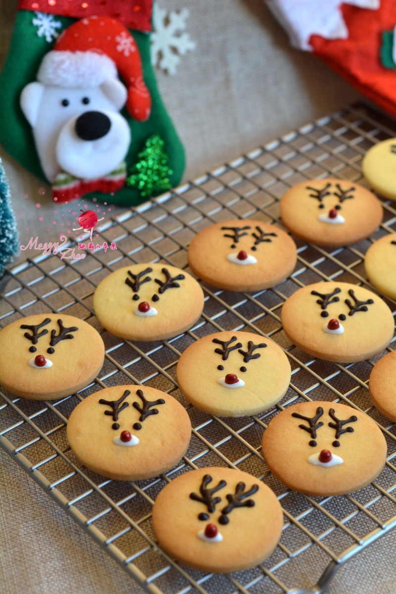 Christmas Reindeer Cookies