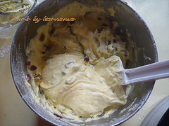 Fruit Pound Cake Making Steps