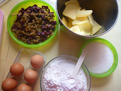 Fruit Pound Cake Making Steps