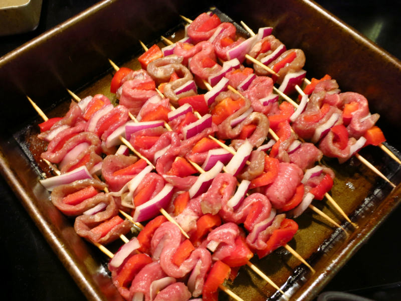 【Guangdong】Teriyaki Beef Skewers Cooking Steps