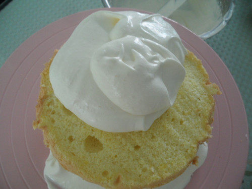 Cream Cake Making Steps