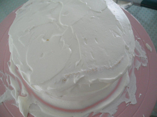 Cream Cake Making Steps