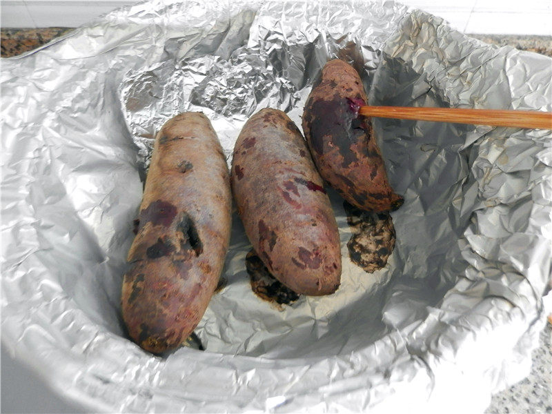 Hele Clay Pot Roasted Sweet Potato Cooking Steps