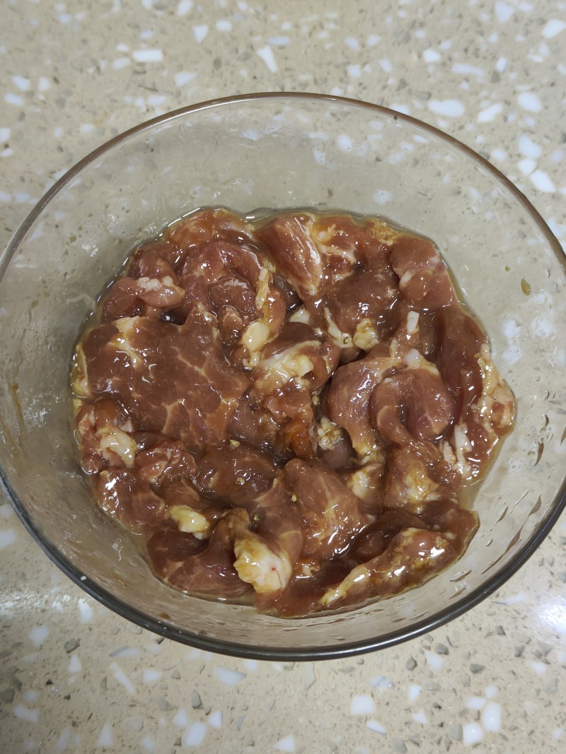 Steps for Stir-Fried Pork with Asparagus