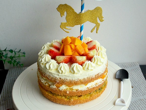 Fruit Naked Cake