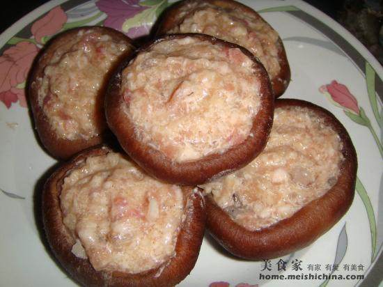 Steps for Cooking Minced Meat Stuffed Mushroom