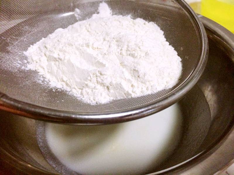 Steps for making Scallion Silk Cake