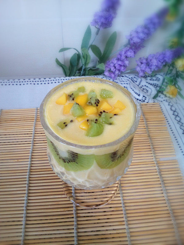 Kiwi Mango Semifreddo