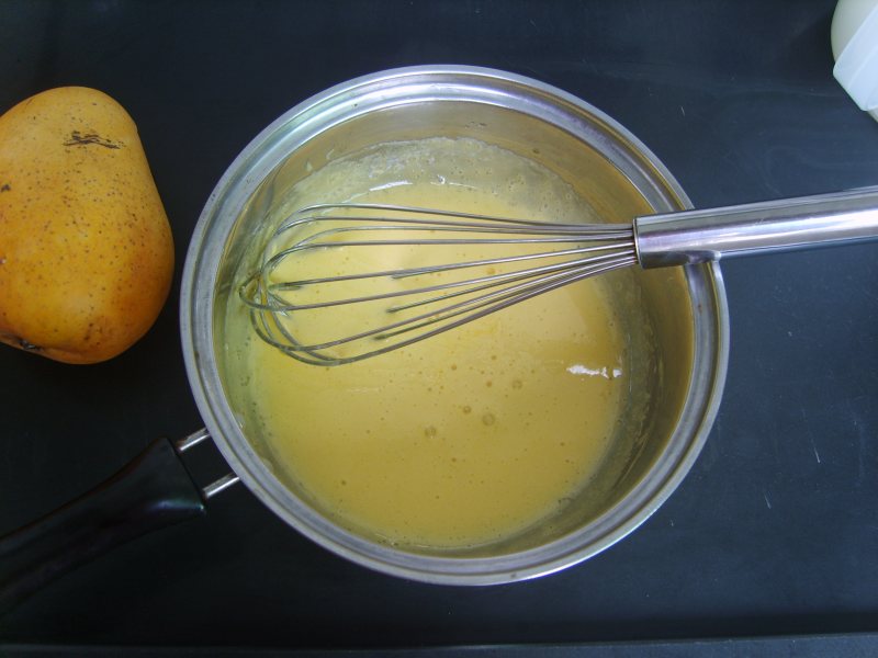 Steps to Make Mango Ice Cream