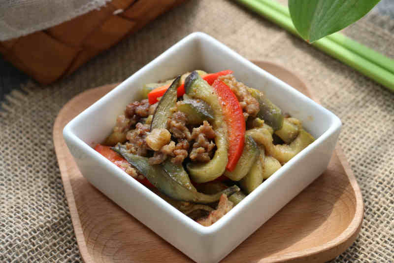 Sha Cha Minced Pork with Eggplant