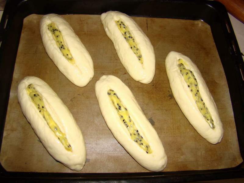 Steps for making Black Sesame Milk Bread