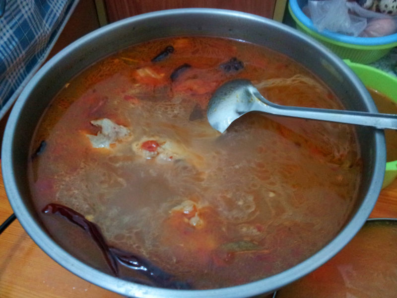 Spicy Hot Pot with Red Broth (No Additives or Preservatives, No Hot Pot Base)