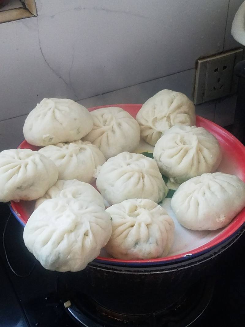 Vegetarian Buns Cooking Steps