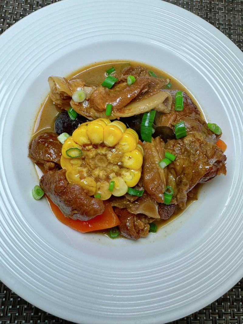 Carrot Corn Braised Lamb