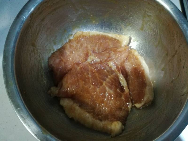 Steps for making Teriyaki Pork Chop