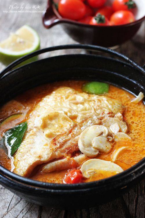 Sour and Spicy Appetizer - Tom Yum Fish Fillet